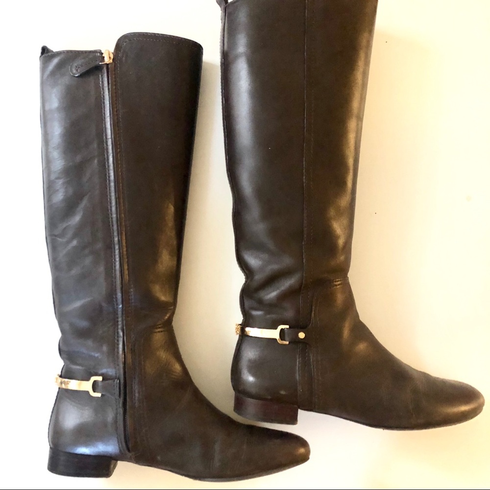 Tory Burch Jess Riding Boots Size 7M